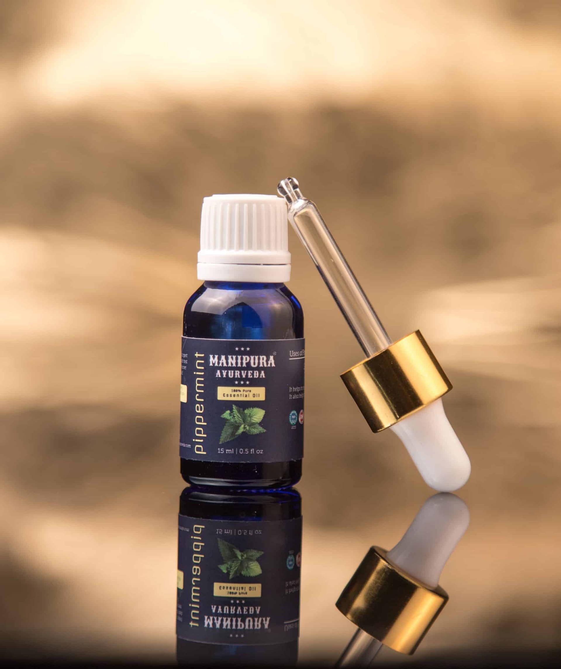 MANIPURA AYURVEDA Peppermint Pure Essential OIl